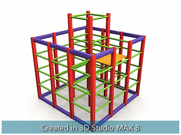 wooden toys cradle house 3d max - Wooden Toys... by I_Megaman_I